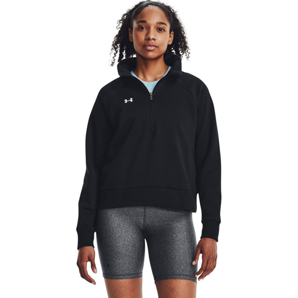 Under Armour RIVAL FLEECE - Sweat Femme noir