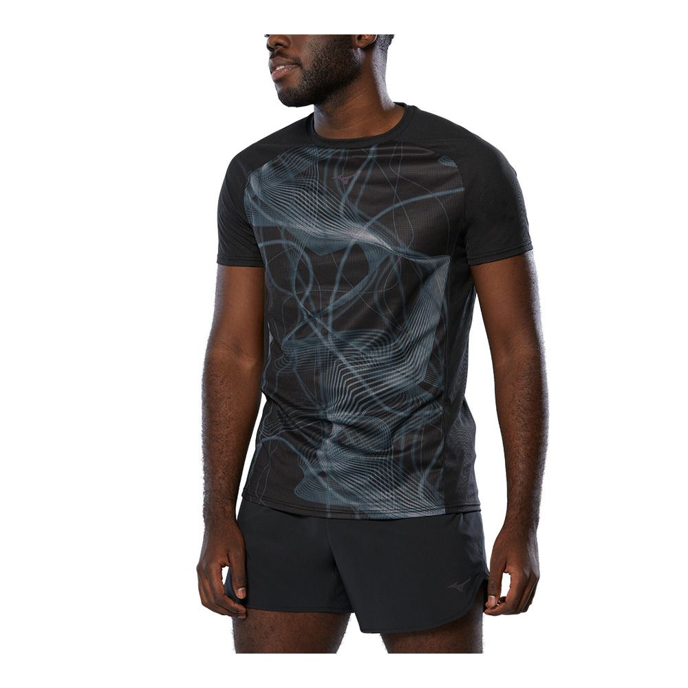 Mizuno AERO - Maillot Homme black