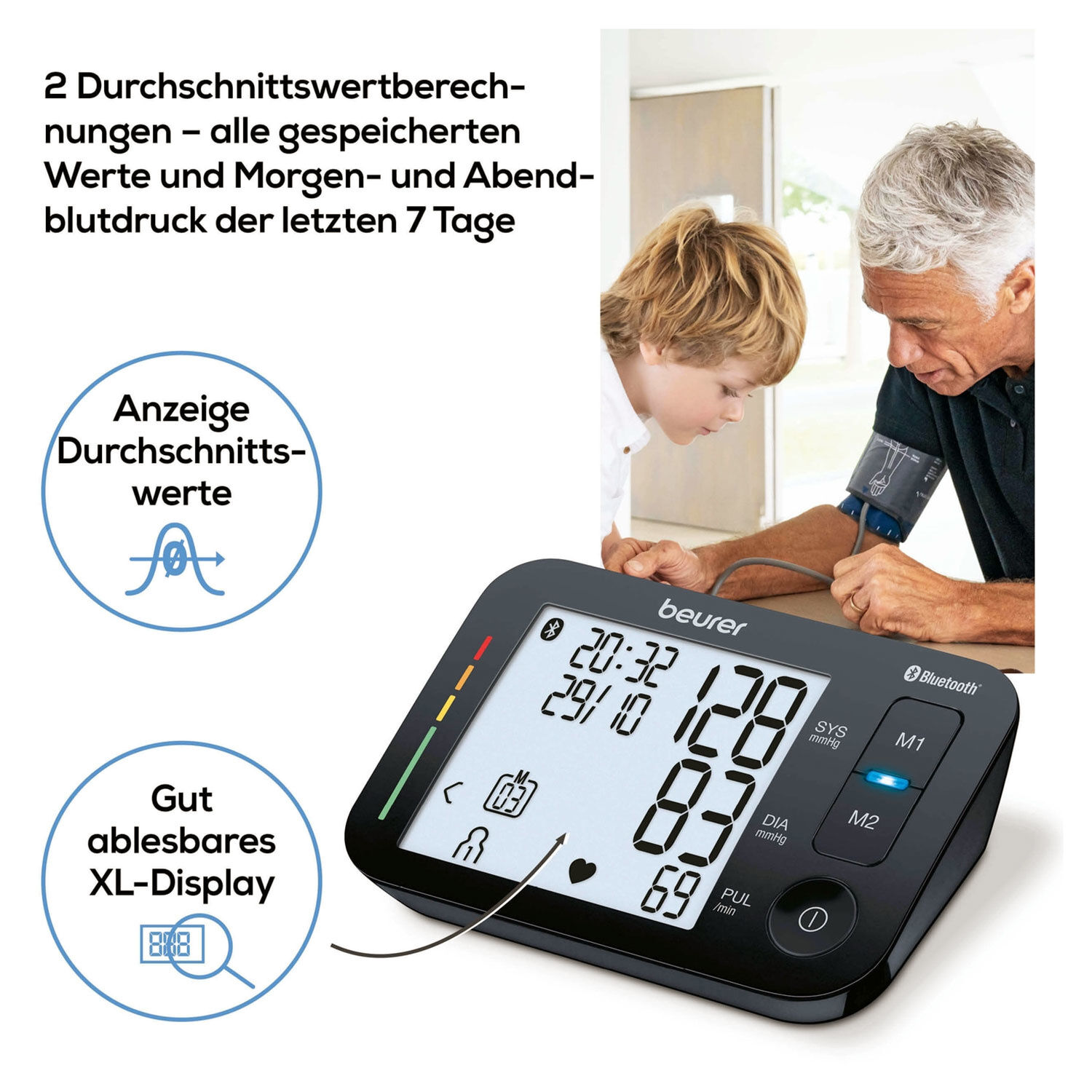 Beurer Blutdruckmessgerät für den Oberarm