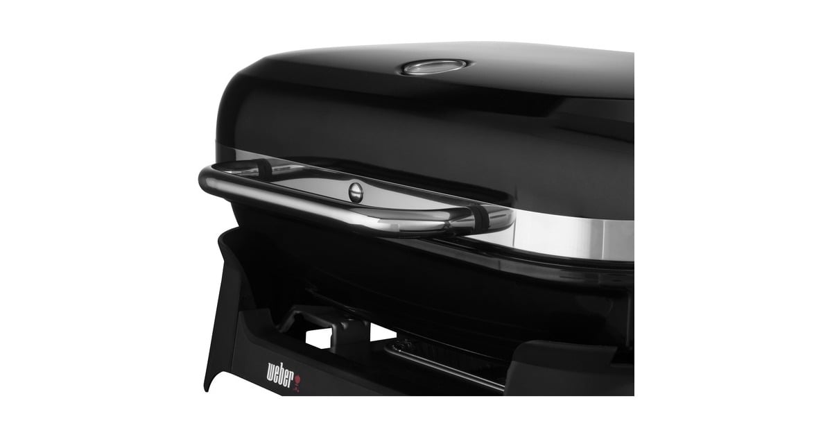 WeberLumin-elektrische barbecue met onderstel  (Zwart)