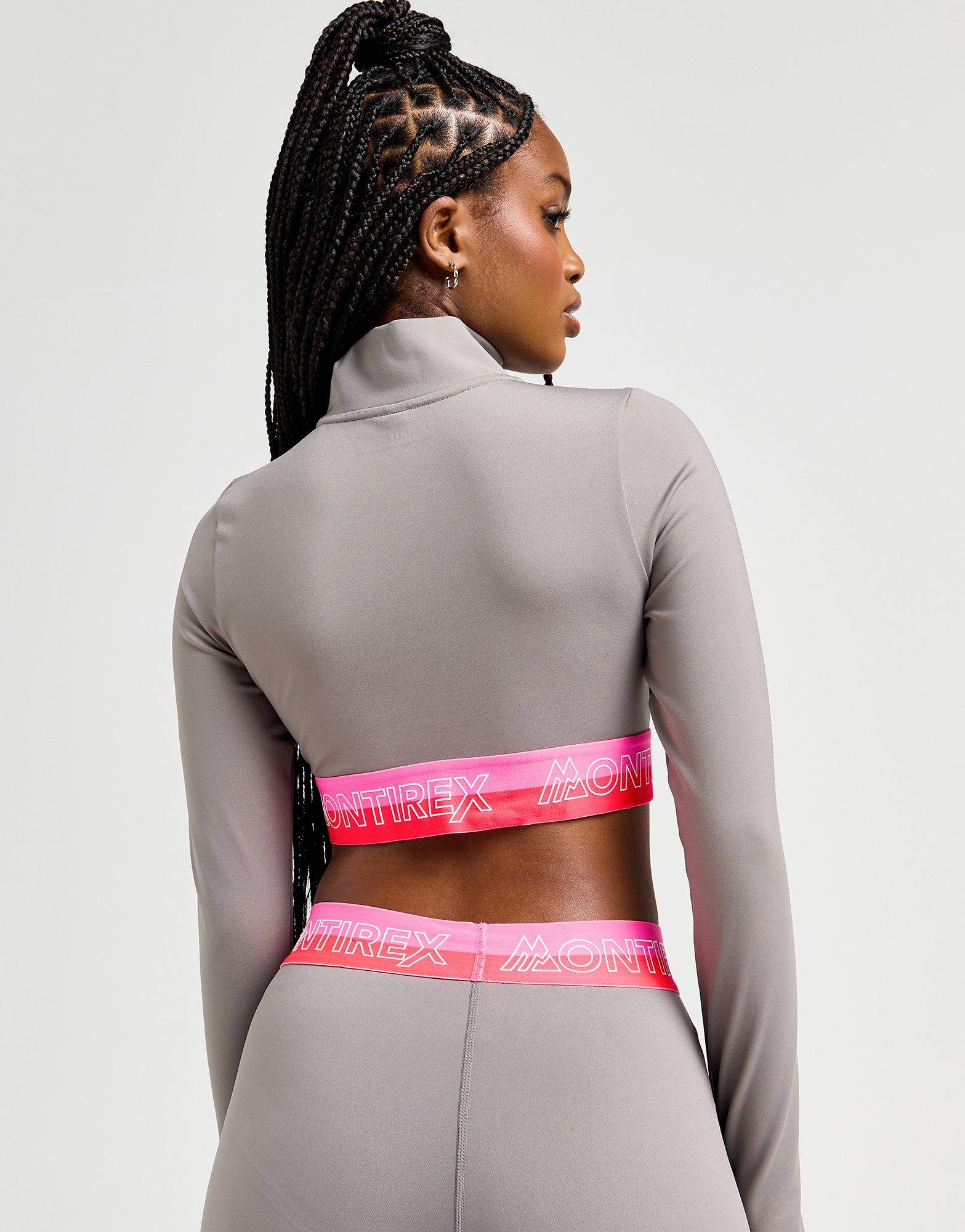 MONTIREX Crop Top Zippé Icon Femme