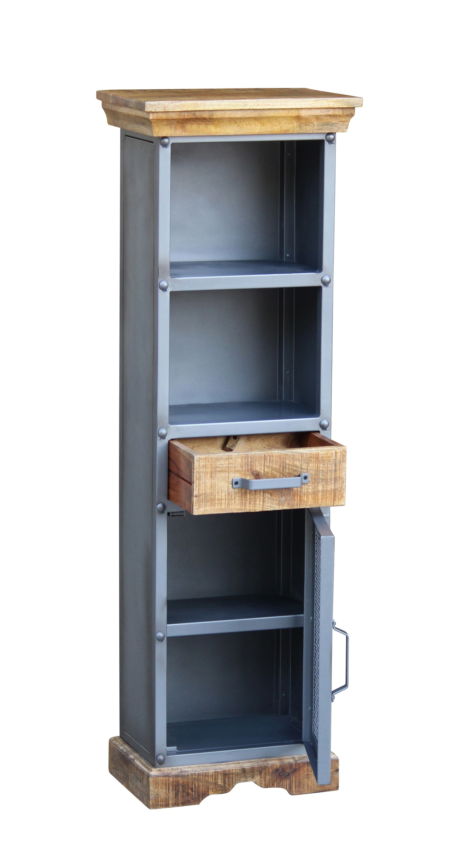 Hochschrank Holz SAMO 45 x 140 cm