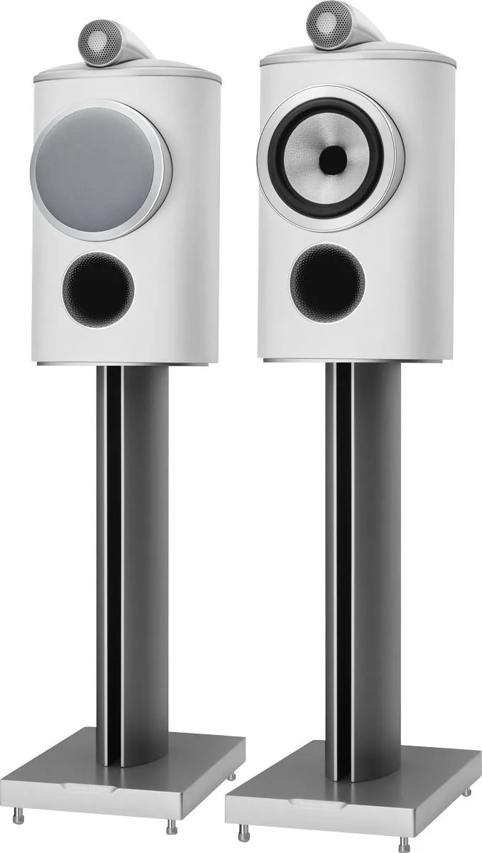 B&W FS 805 D4 Silver (la paire) Pieds pour enceintes