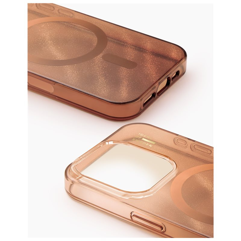iPhone 16 Pro Max MagSafe Hardcase Hülle Clear Case Recycled (IDCLCMS-I2467P-562) - Mocha Mousse