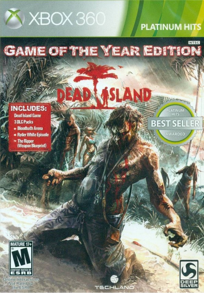 Dead Island (Game of the Year Edition) (Platinum Hits) (Import)- Xbox360