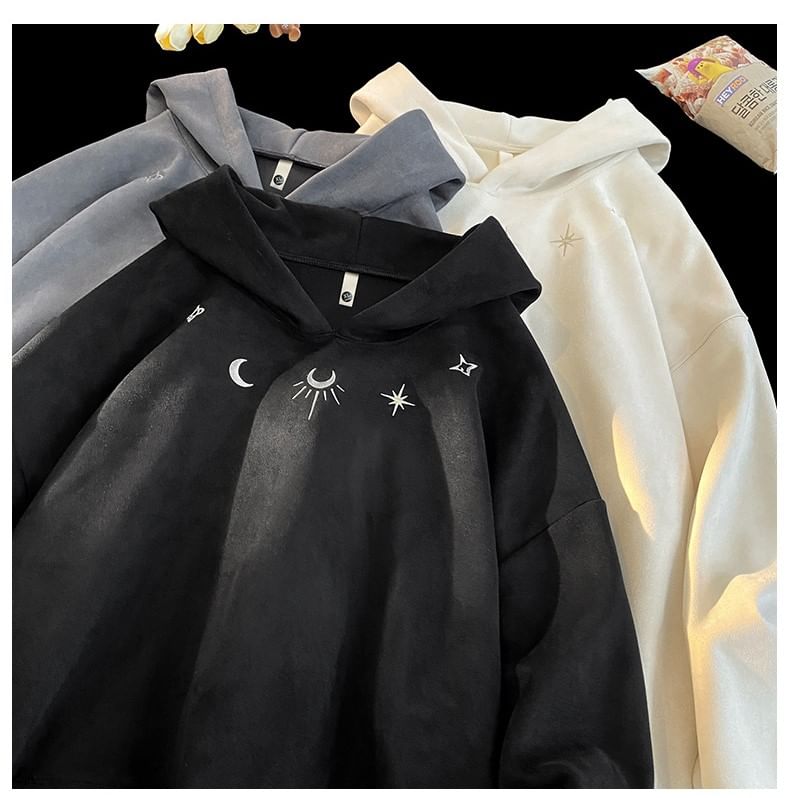 Mimiyox - Geborduurde oversized hoodie