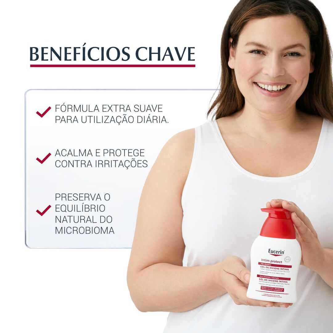 EUCERIN  Intim Protect Gel de Higiene Íntima - 250ml