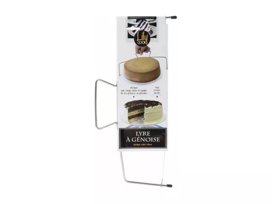 Lyre à gâteau et génoise