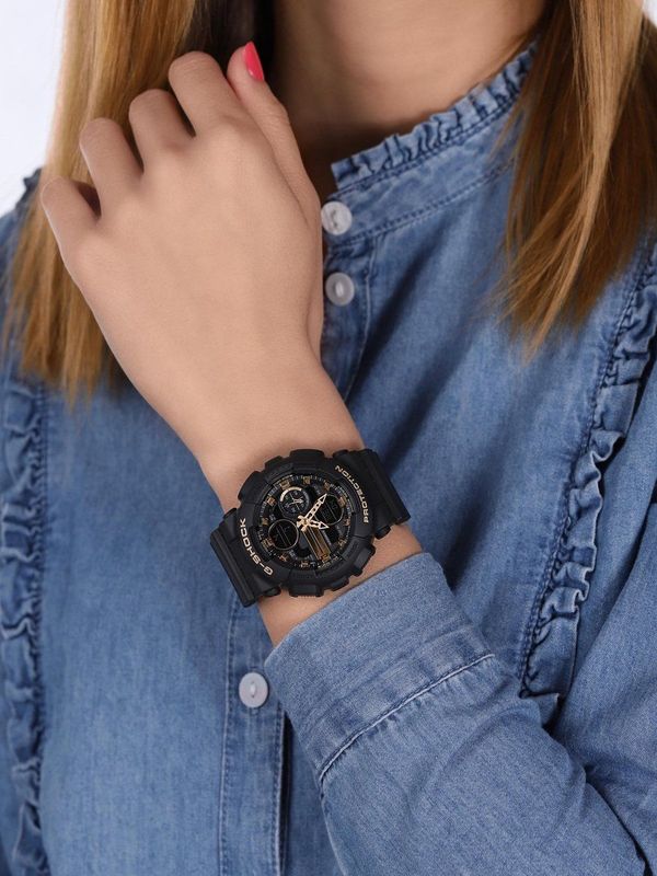 G-Shock GMA-S140M-1AER - Herenhorloge - Zwart - 20 ATM Waterdicht