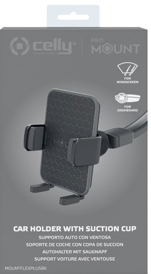 Celly Mount Flex Plus mobilholder til bil