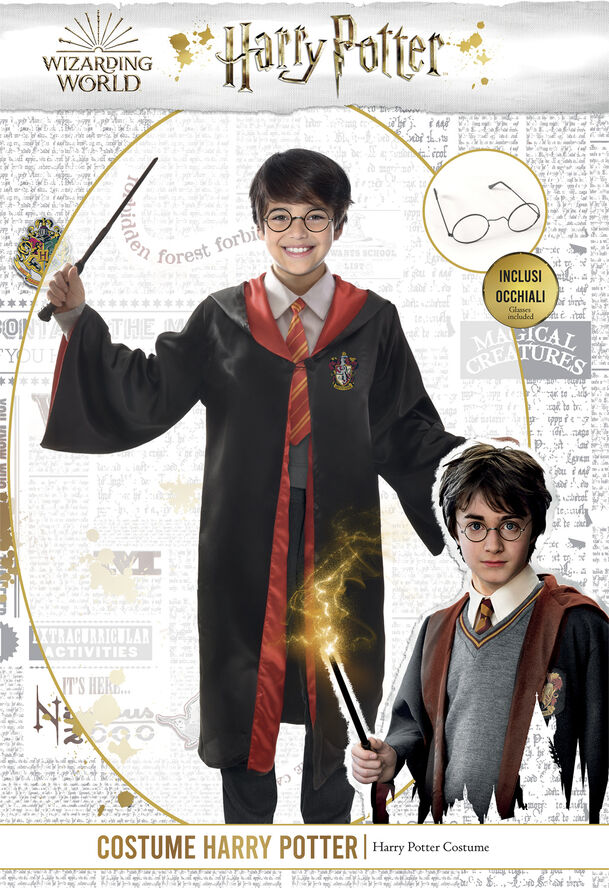 HARRY POTTER Harry Potter dragt 7-9 år