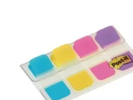Indeksfaner, Post-it Index, kraftige, små, ass. farver, 4 blokke x 10 ark