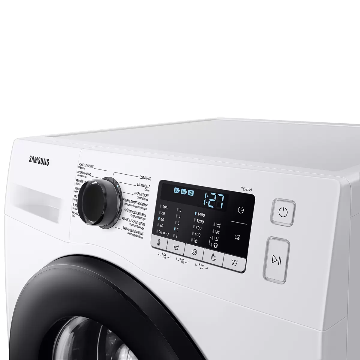 Samsung Waschmaschine WW80TA049AE/WS weiss,schwarz