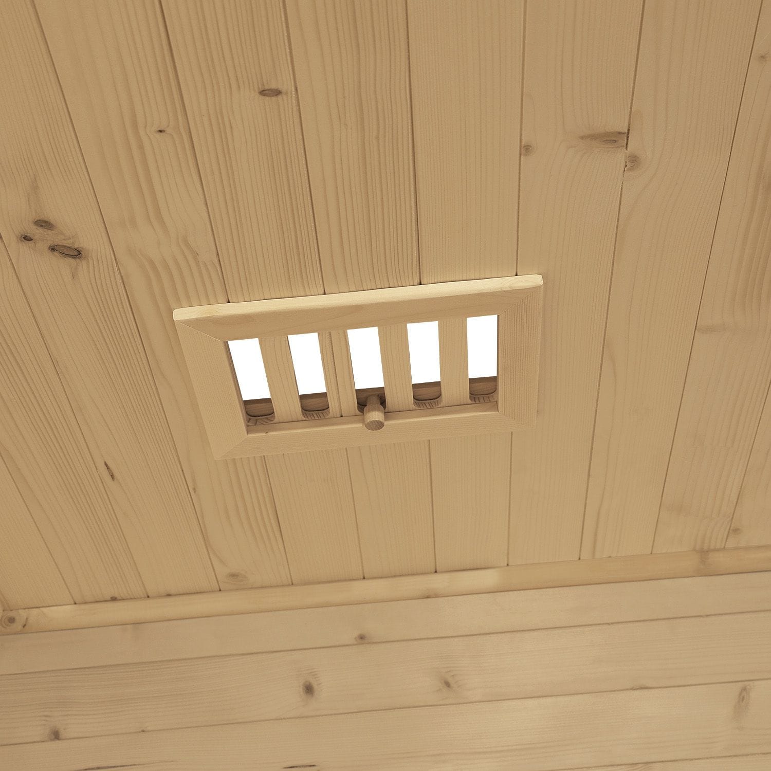 Artsauna Gartensauna Eldur mit Ofen, Licht & Zubehör – Holz Saunahaus für 4 Personen – Outdoor Sauna