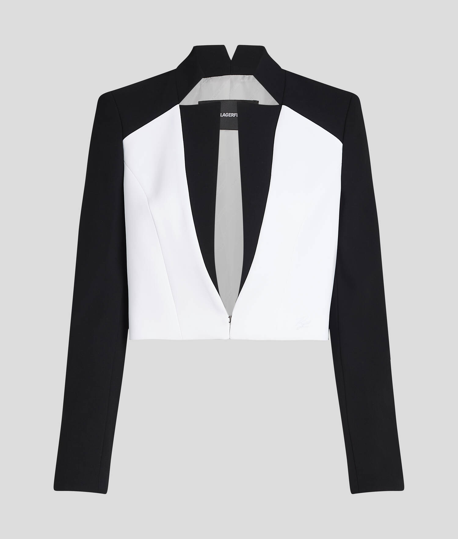 BLAZER AJUSTÉ À BLOCS DE COULEURS