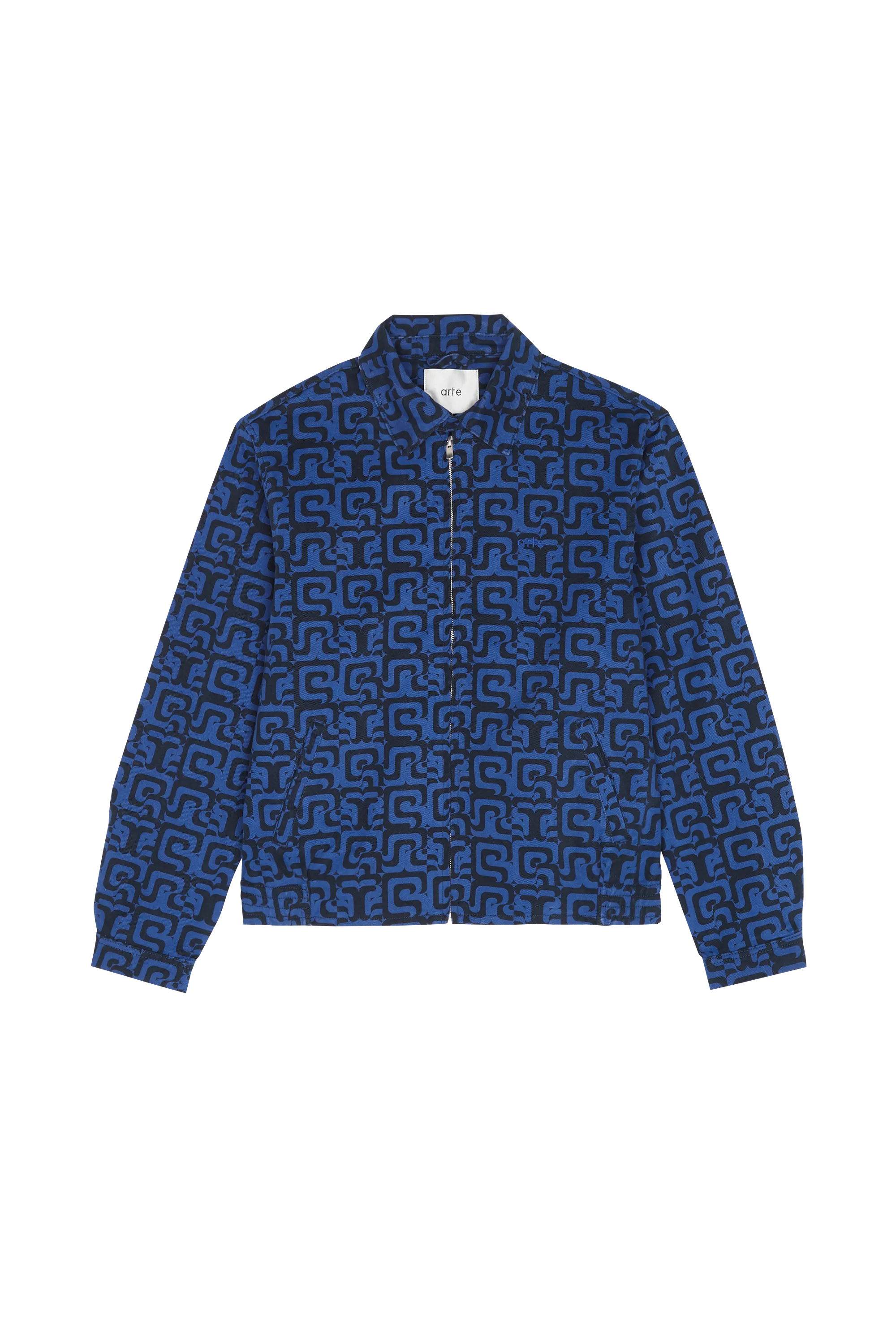 ARTE ANTWERP Veste ABSTRACT Bleu