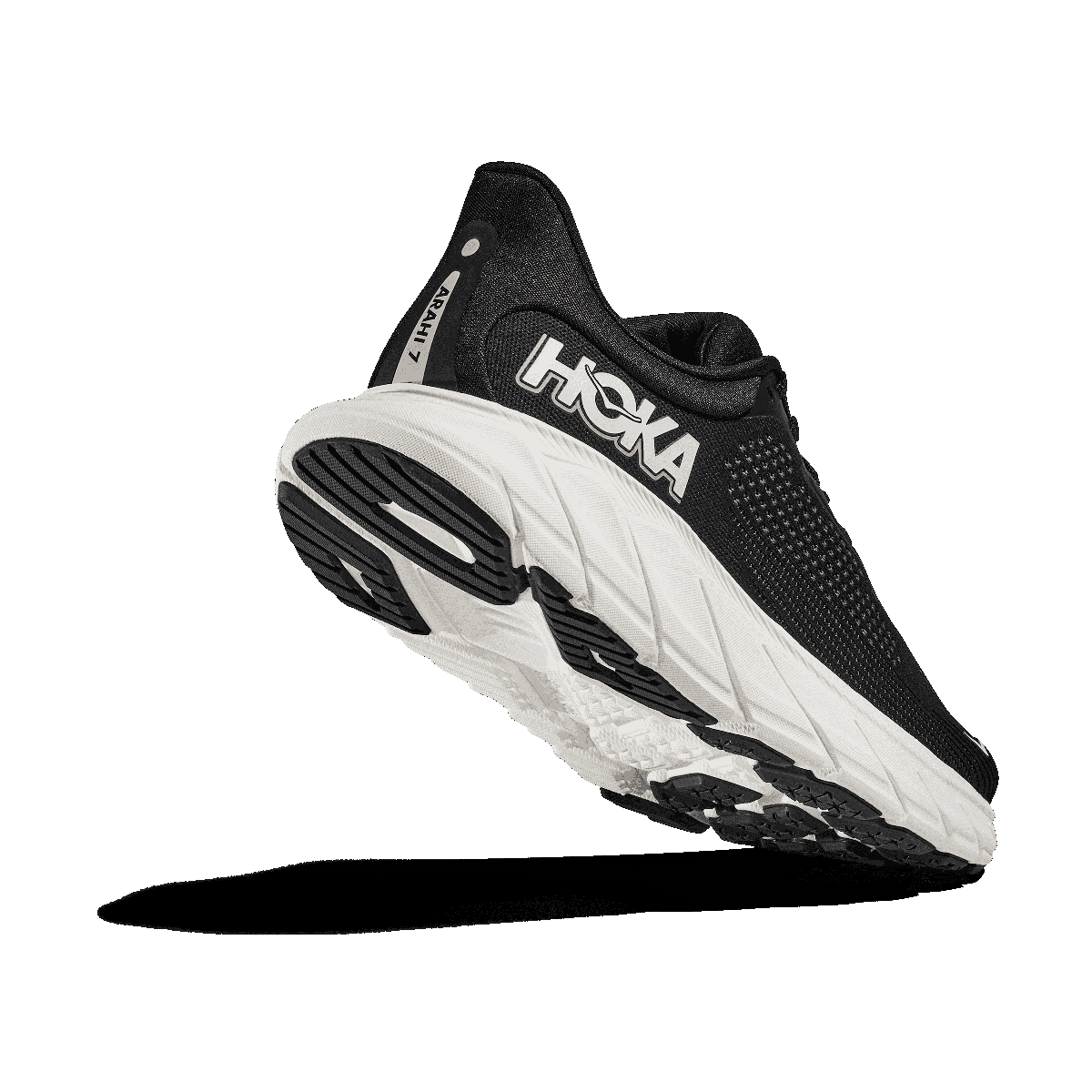 hoka arahi 7 loebesko dame 38 1147851 black white