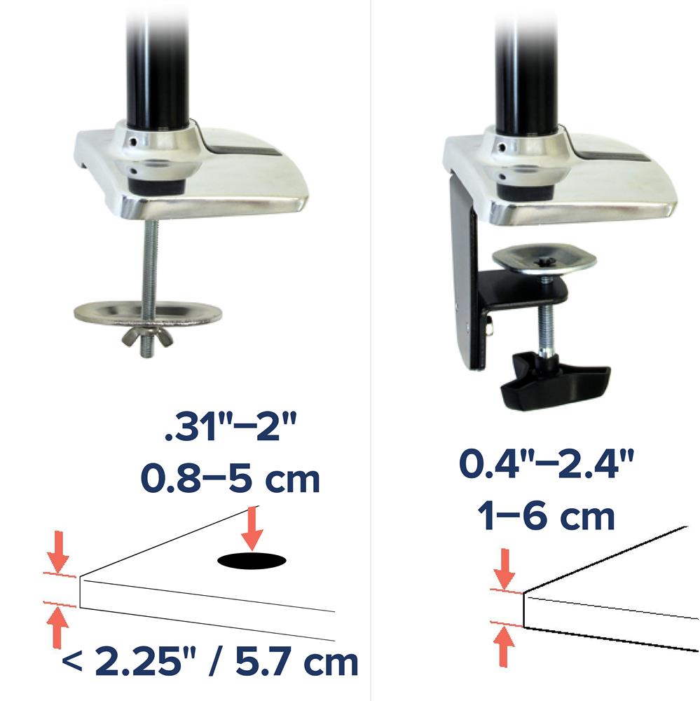 Ergotron Bras pour écran LX Aluminium