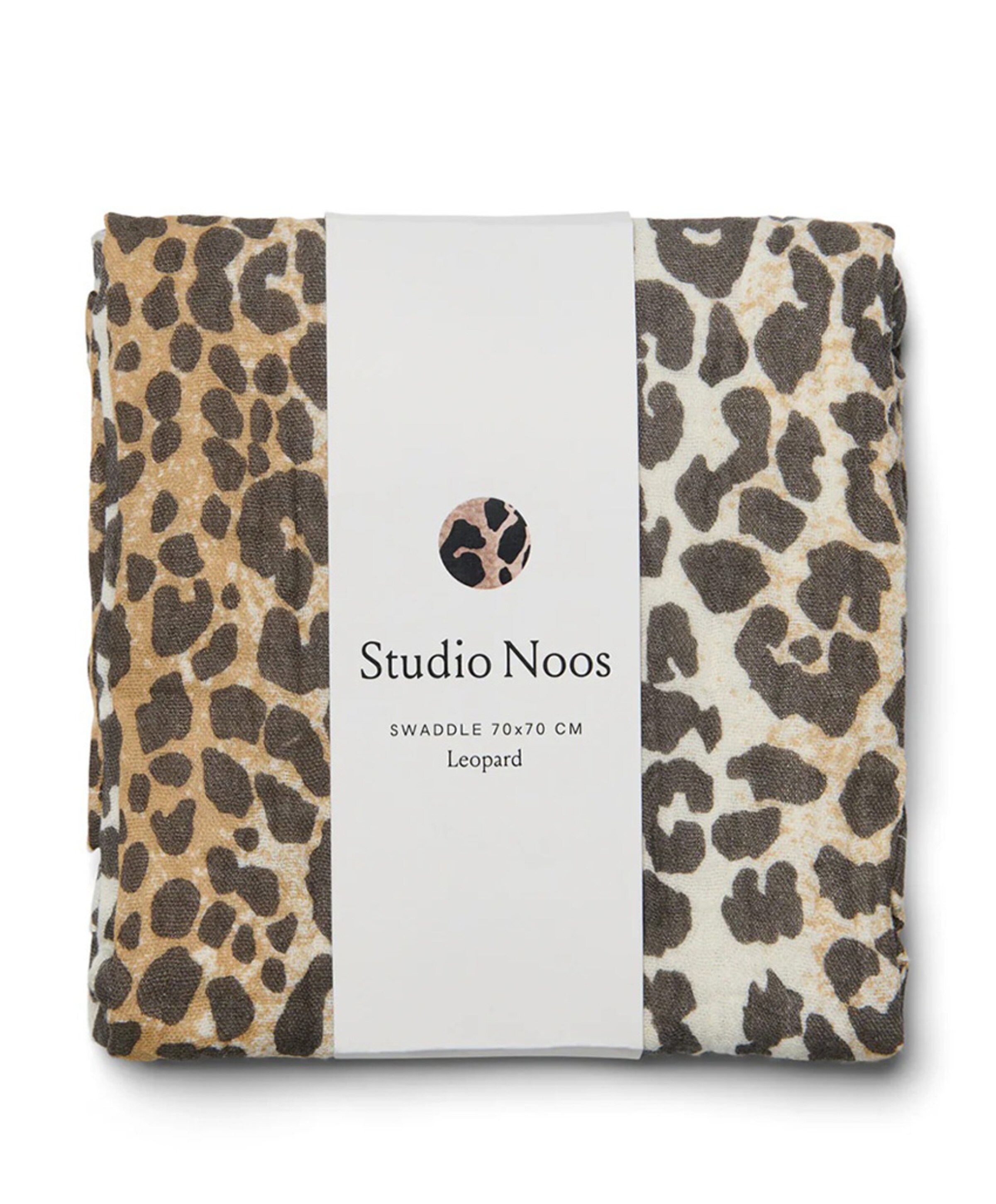 Studio Noos hydrofiel doek 70x70 cm bruin