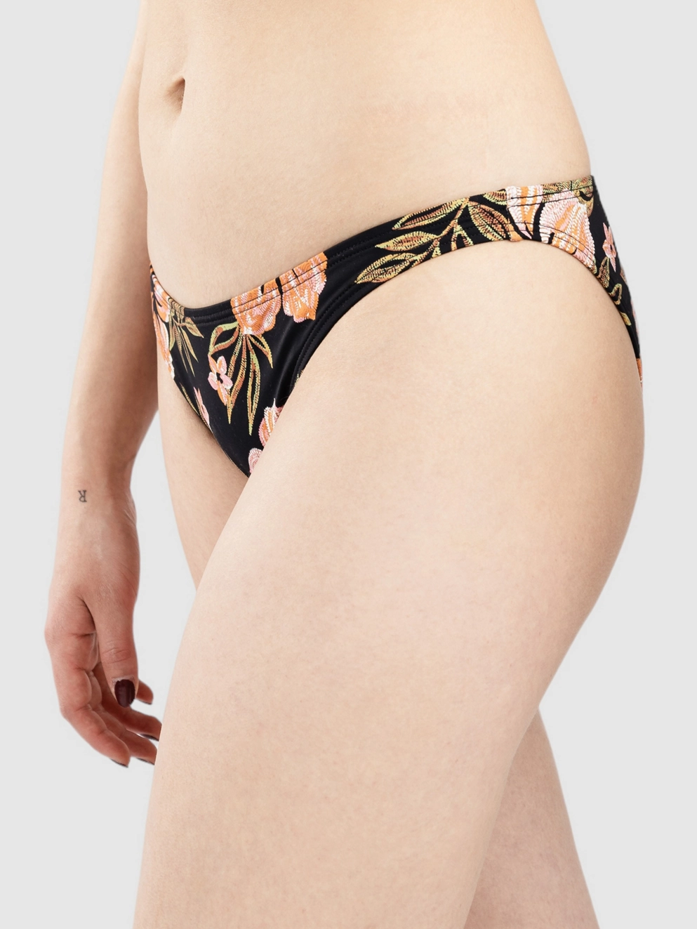 Billabong Hooked On Tropics Tropic Bikini Bottom black pebble
