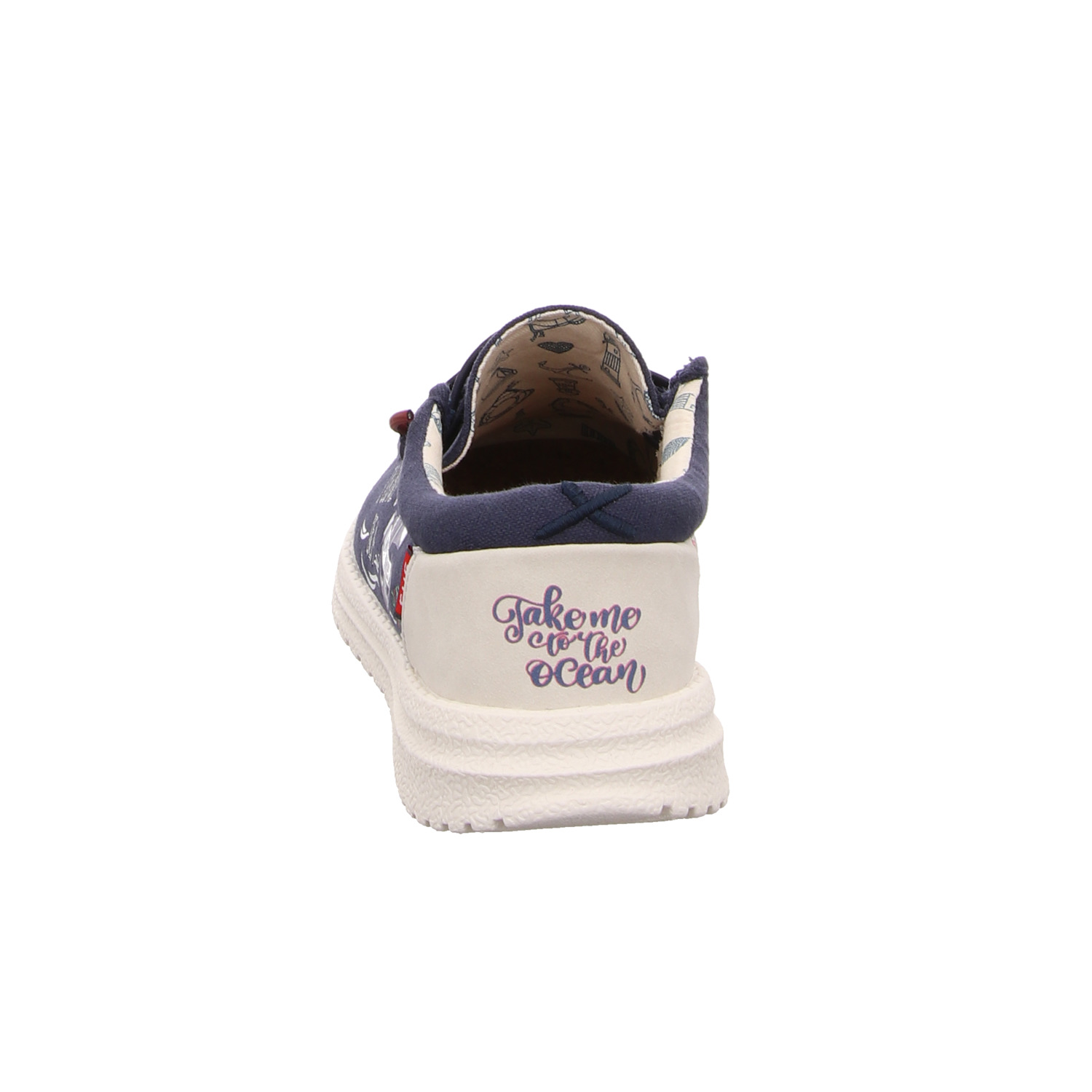 Fusion Slipper blau blau