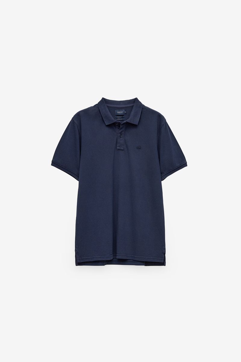 POLO PIQUET GARMENT DYE