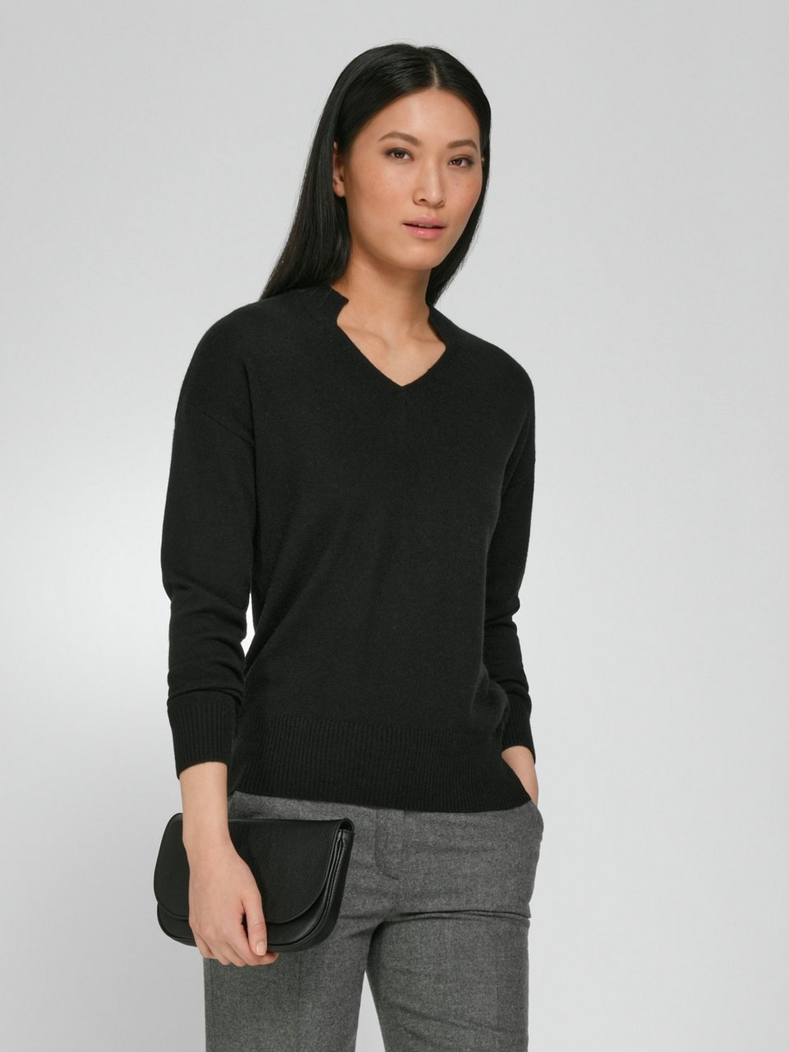 Pullover aus Schurwolle und Kaschmir