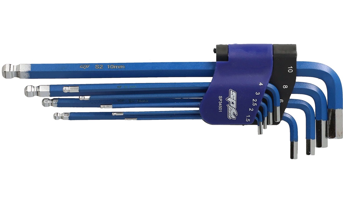 Unbrakonøglesæt 1-10mm - SP Tools
