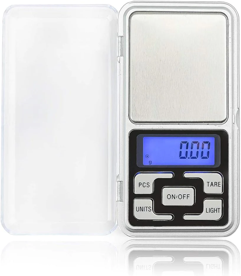 mini balance Digitale de Poche 0,5kg/0.1g gris noir Vendos85