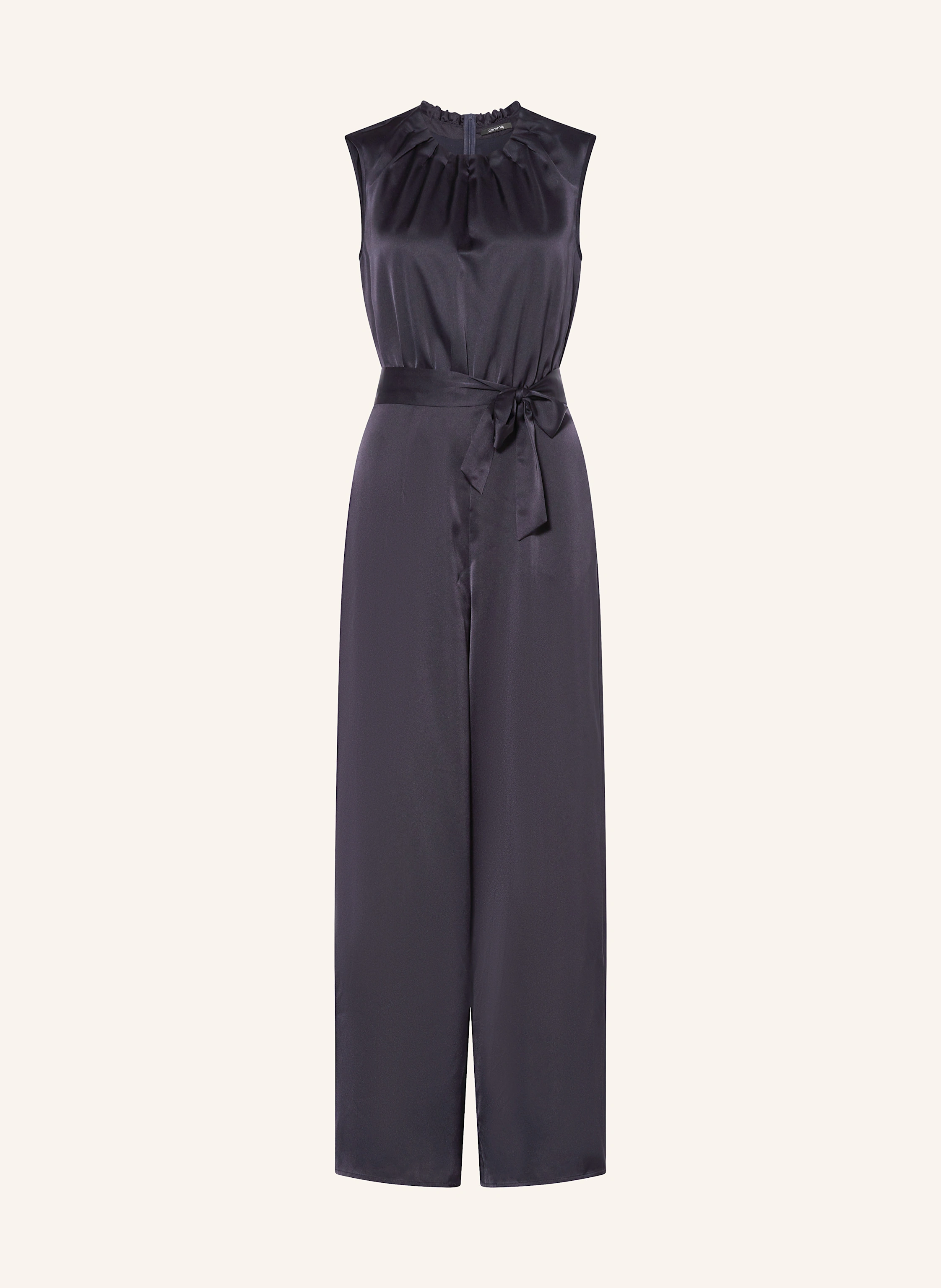 comma Satin-Jumpsuit