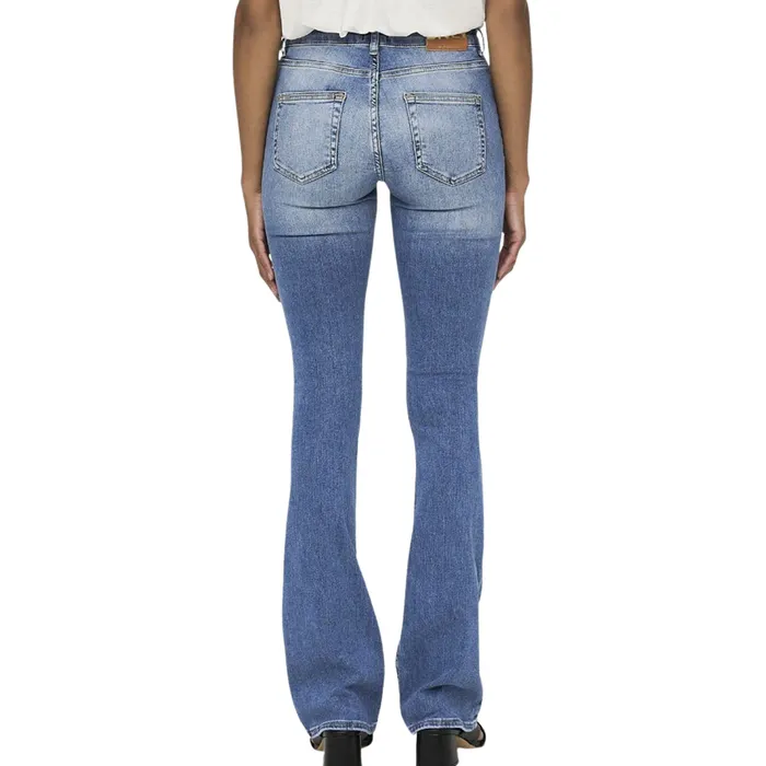 Only Blush Mid Flared Jeans Dames