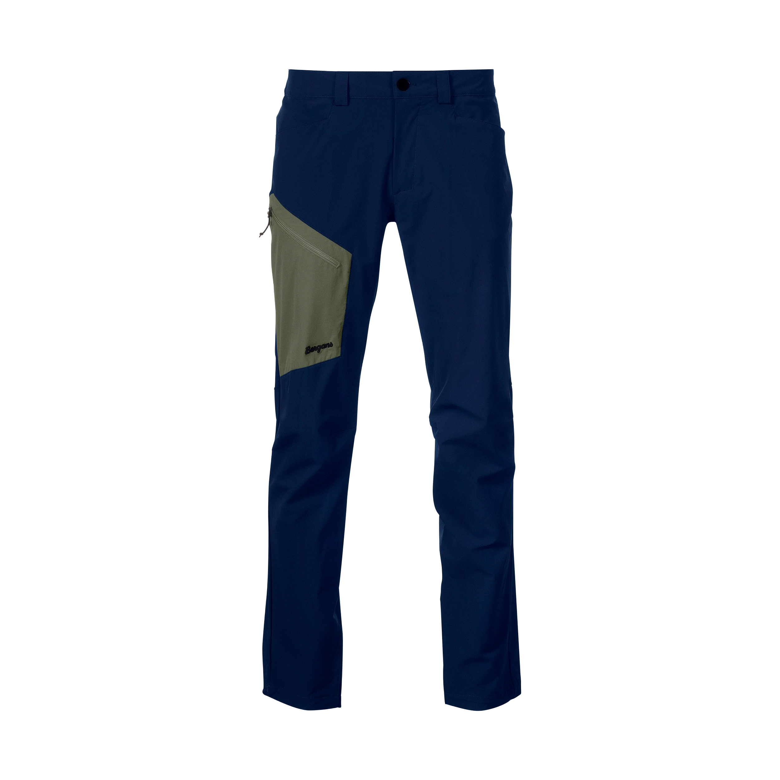 Vaagaa Light Softshell Pants Men Navy Blue / GreenMud