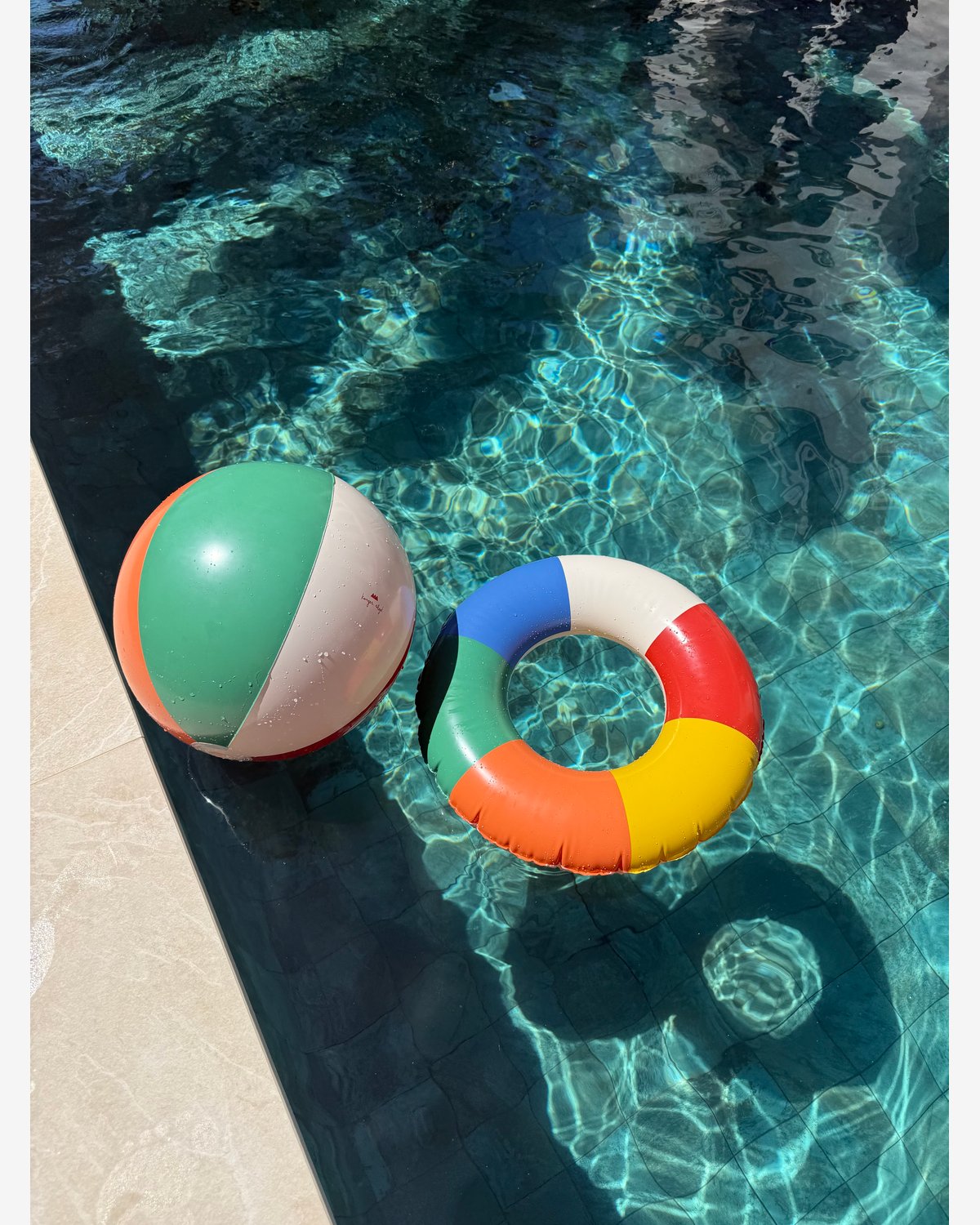 Badering & Badeball Sett – fra 3 år, Oppblåsbar | Swim Ring & Beach Ball Set