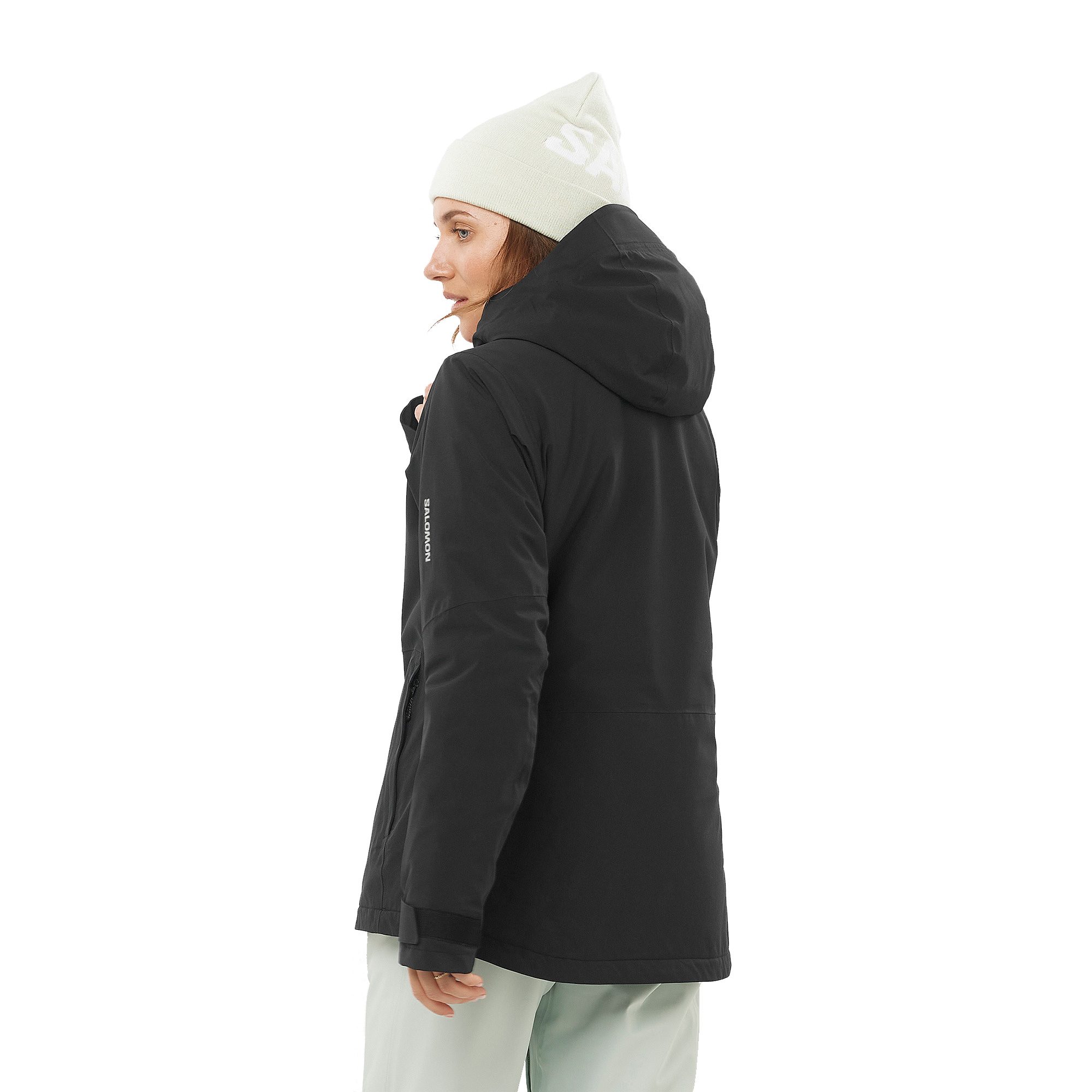 Salomon Highland Skijacke Damen deep black