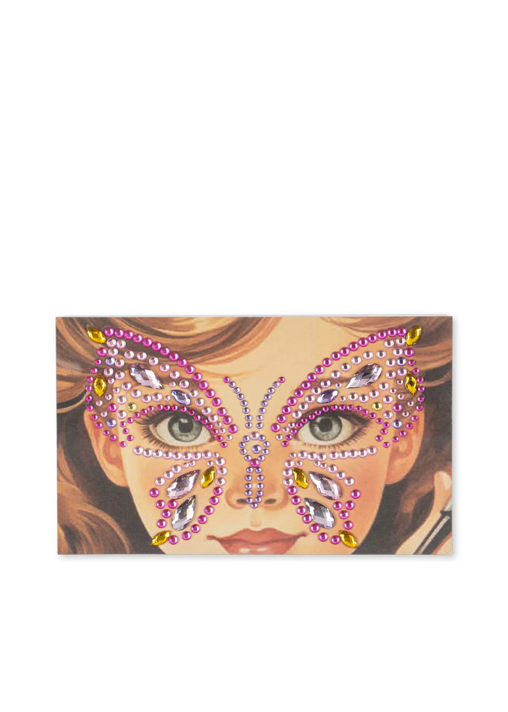 BUTTERFLY FACE JEWELS - MULTI - OS