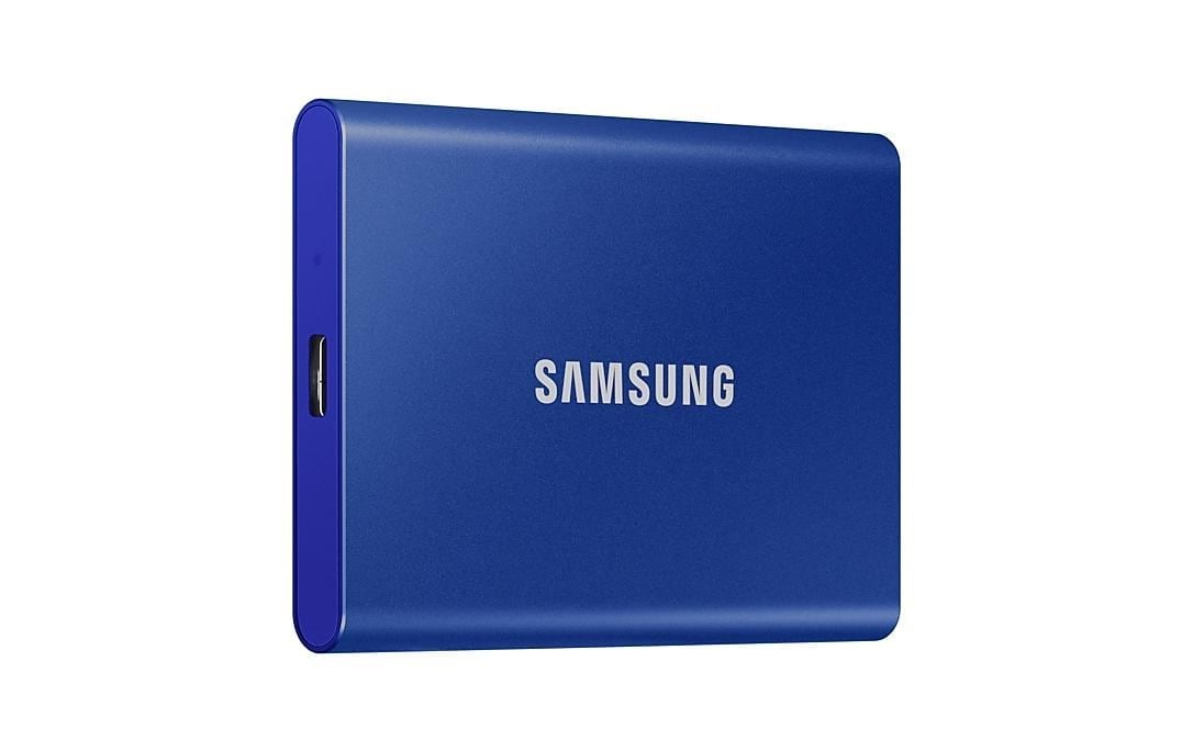 Samsung externe SSD »Port. SSD T7 2TB Indigo Blue« 2 TB