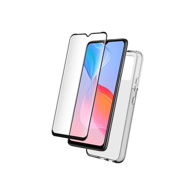 Bigben - Pack verre trempé + coque de protection transprente pour VIVO Y16