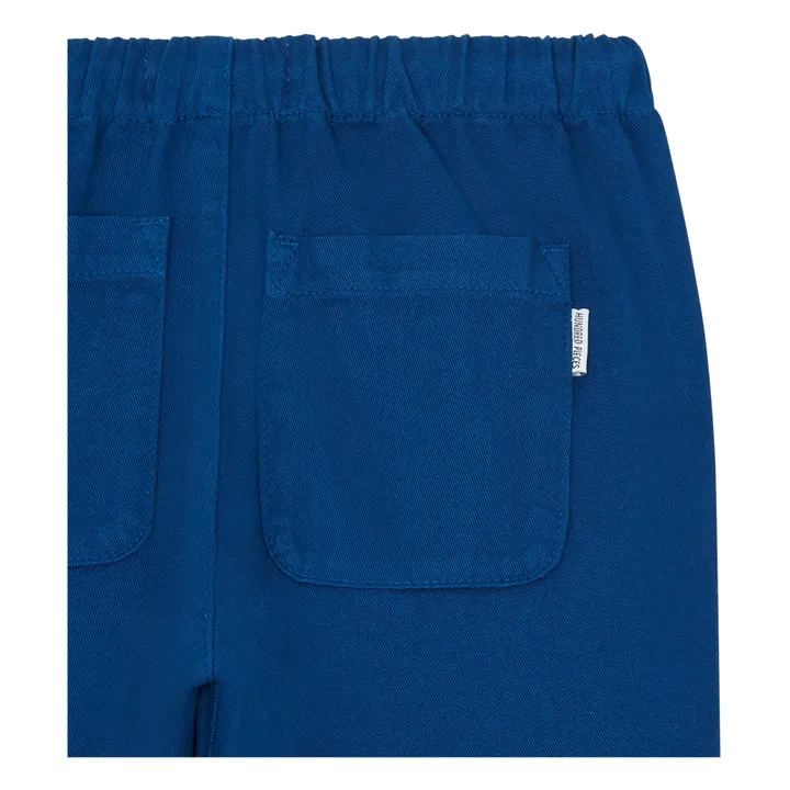 Hundred Pieces Pantalon Taille Élastiquée | Bleu nuit