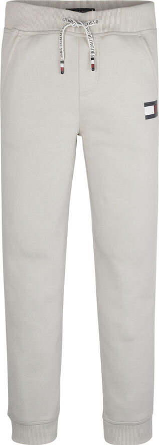 Tommy Hilfiger TH LOGO SWEATPANTS Stony beige