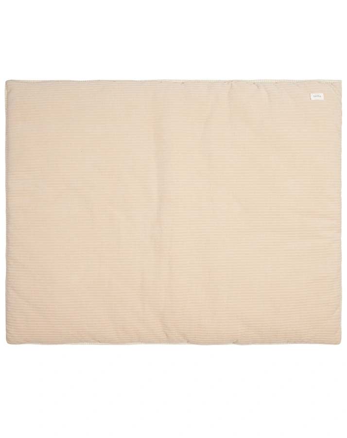 Krabbeldecke VIK (75x95) in shadow green/sand