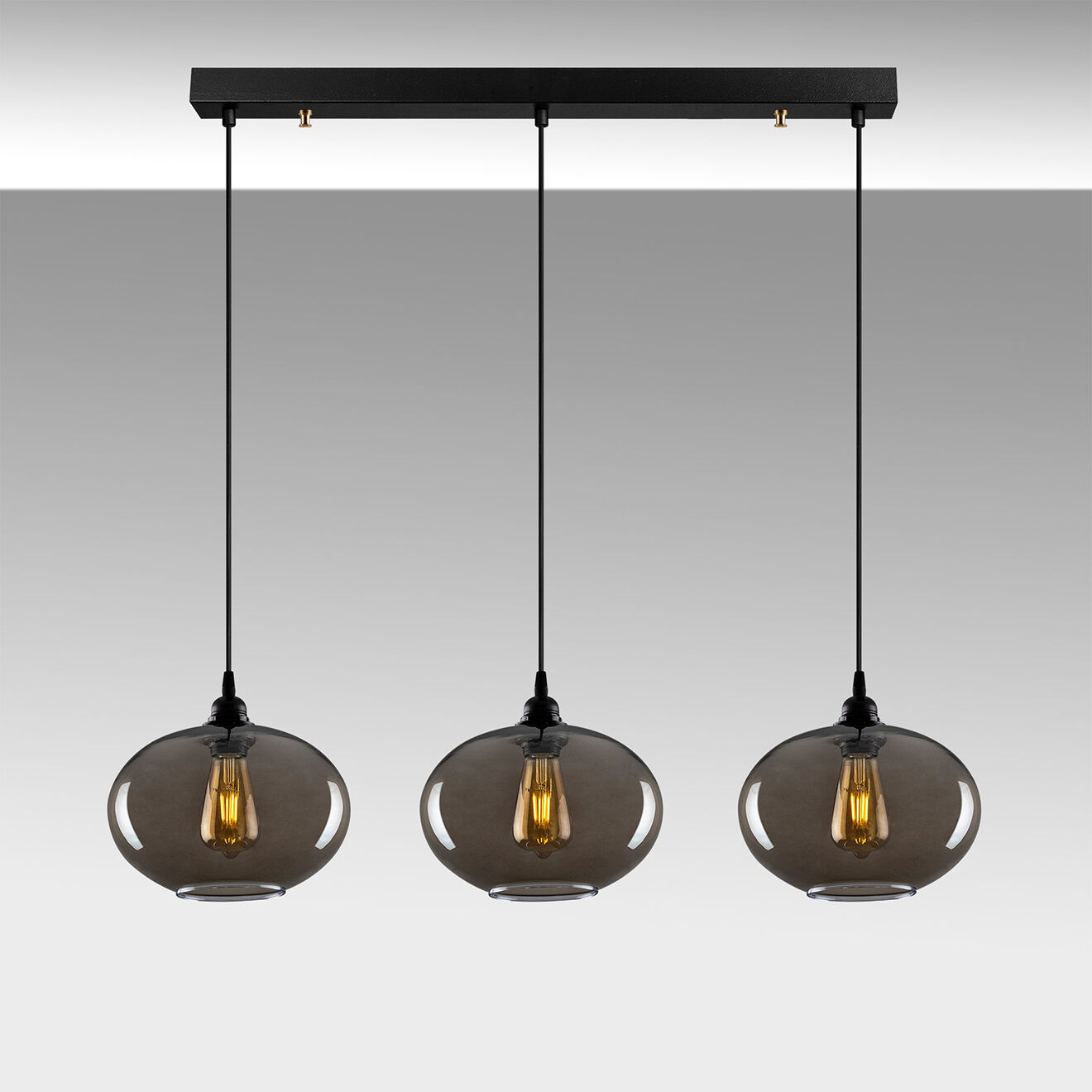 Opviq Suspension Smoked 052 gris fumé  - H.120x97 cm