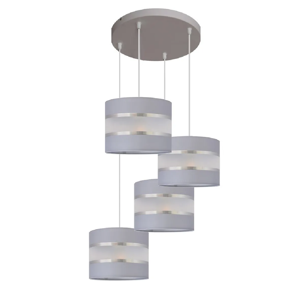Helam Spot Clusters Gris, Argent
