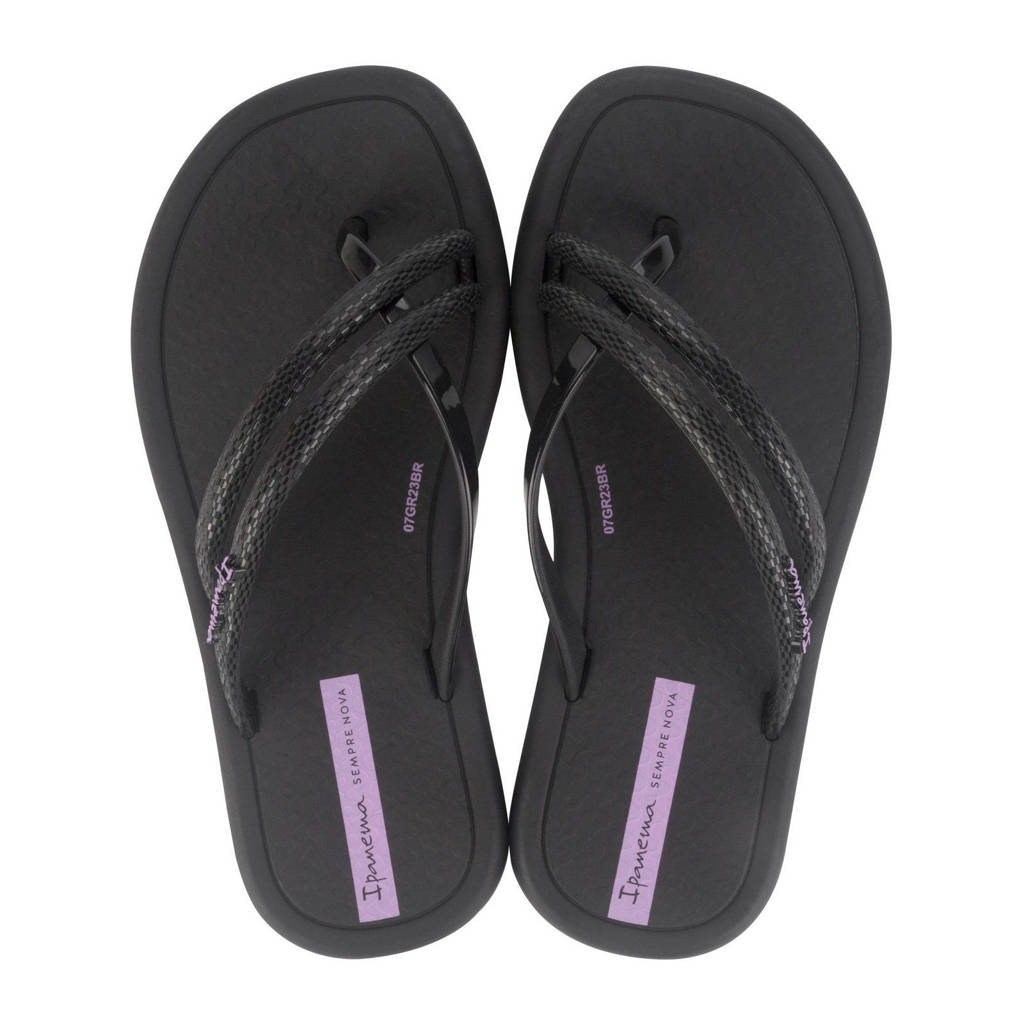 Ipanema Meu Sol Rasteirateenslippers zwart