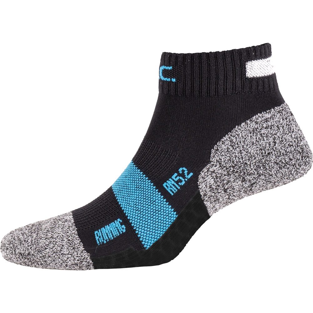 P.A.C. 5.2 Running Reflective Pro Short Socken Herren black