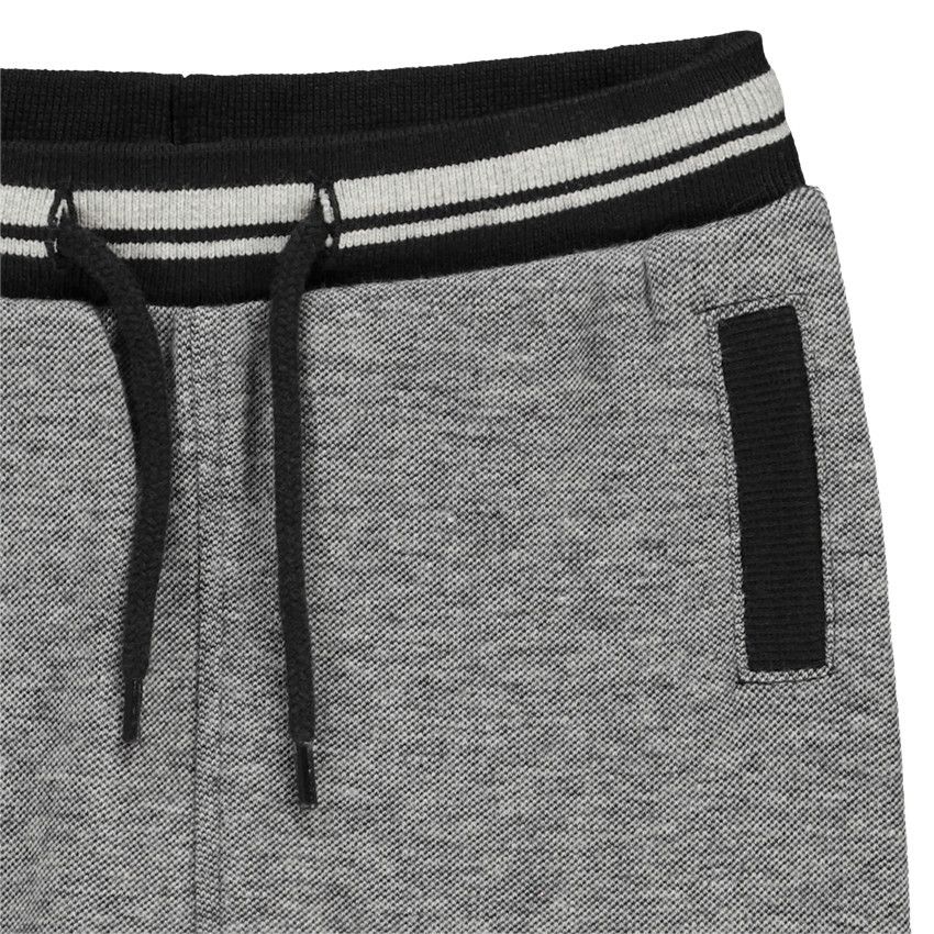 Jogging chiné en coton piqué pour bébé garçon - Noir
