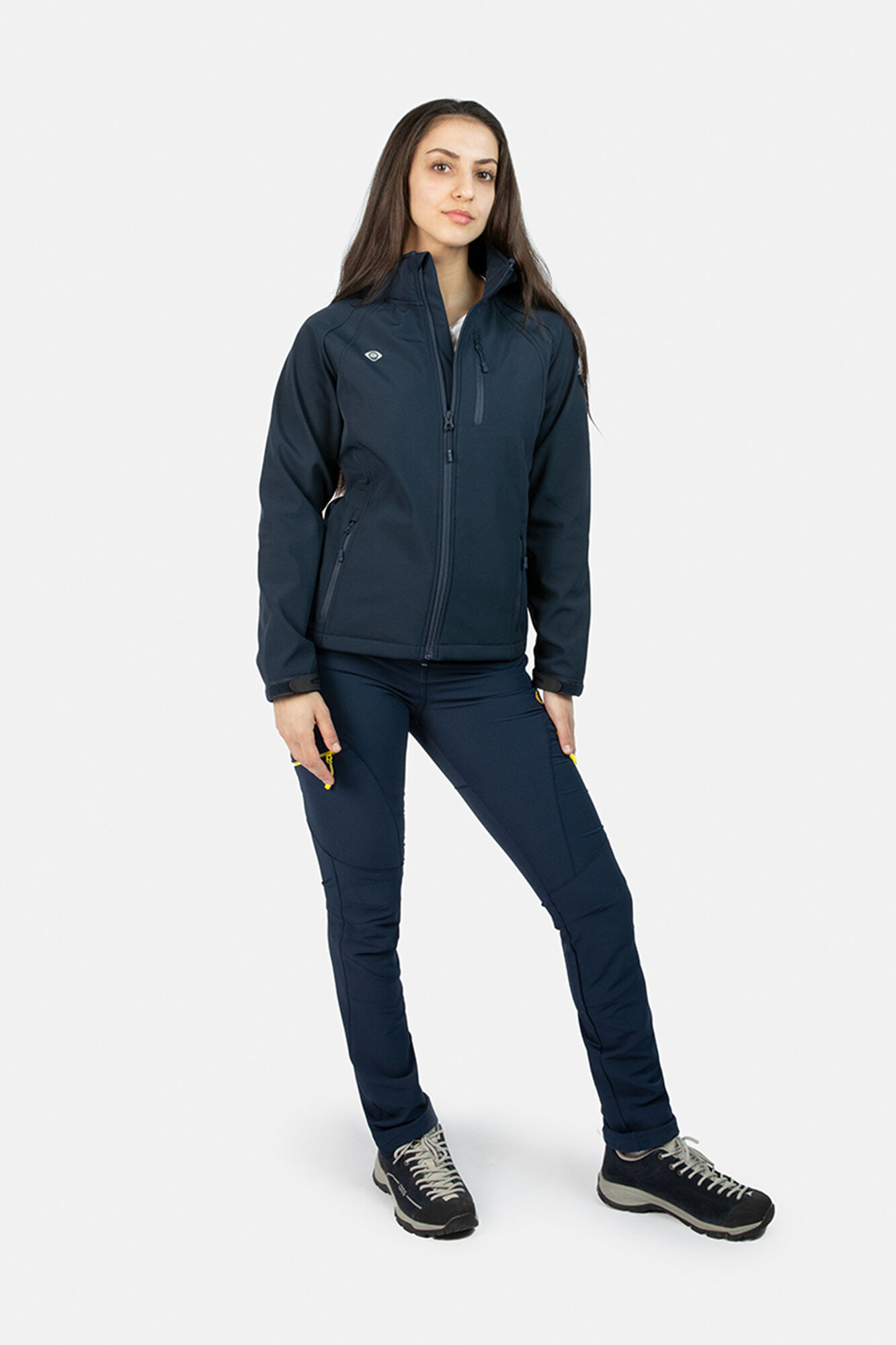 Chaqueta Cortavientos Softshell Haiti - azul marinho