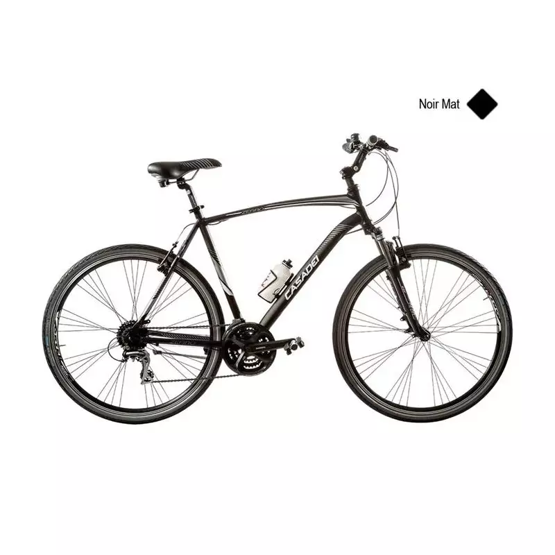 Vélo CASADEI ibrido 28 zefiro homme h52 noir mat