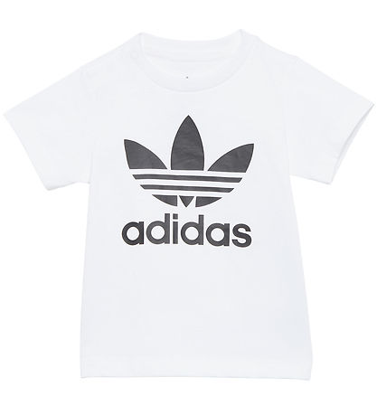 adidas Originals T-Shirt - Trefoil - Weiß