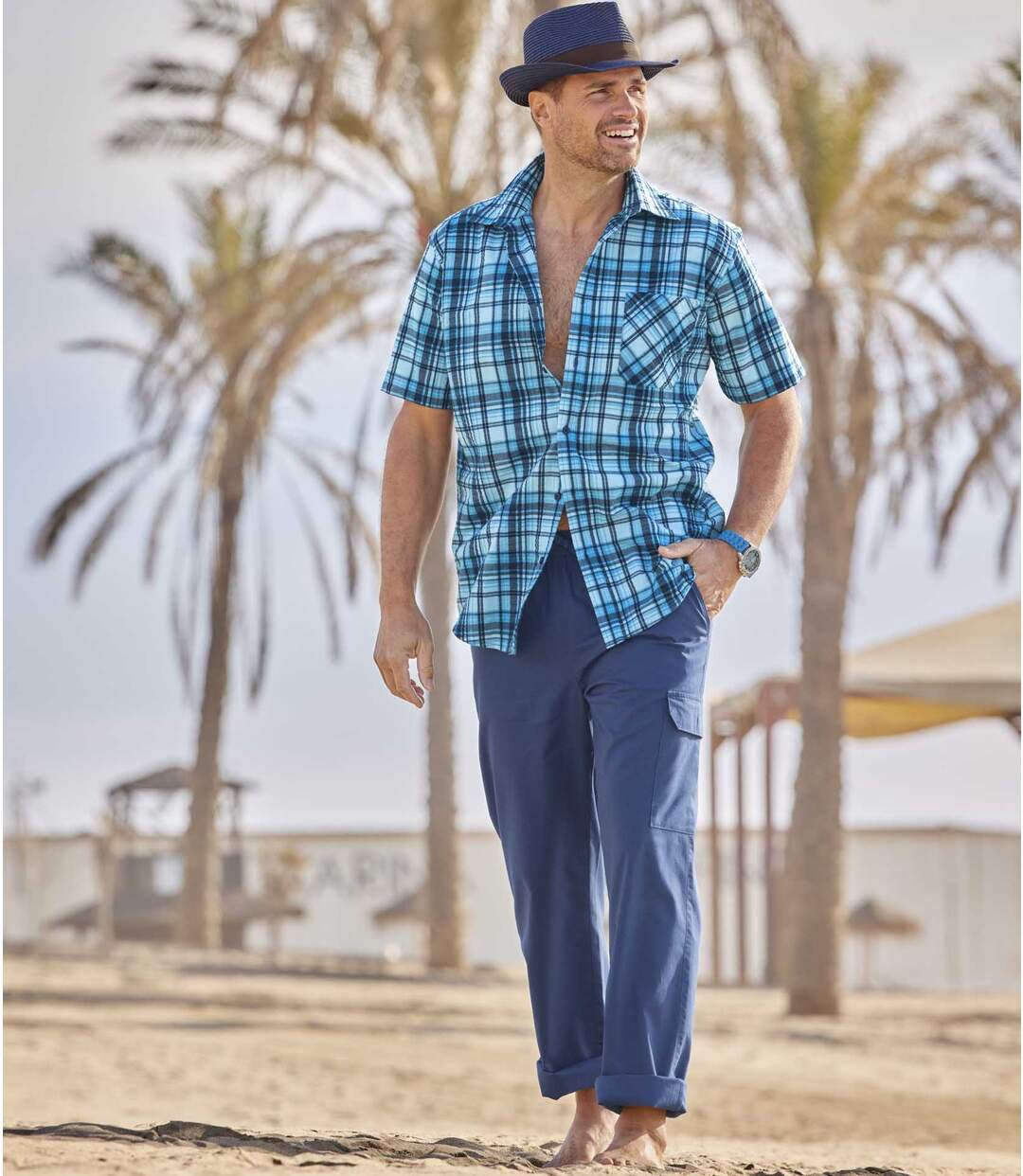 Pantalon Cargo Toile Détente