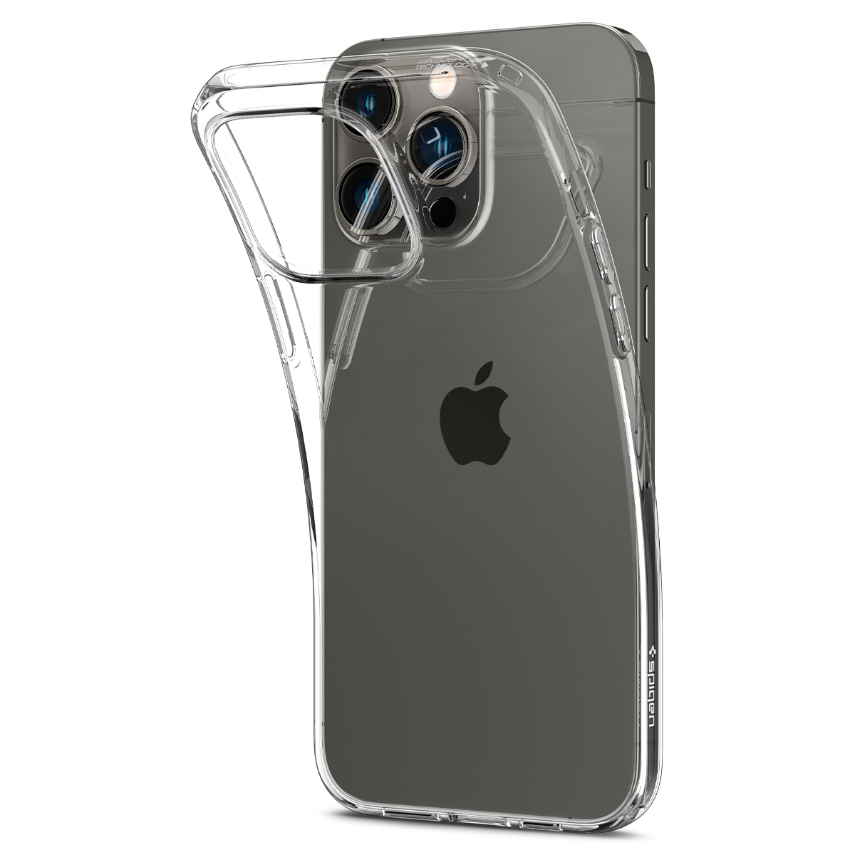iPhone 14 Pro Liquid Crystal Case Gummi Hülle (ACS04953) - Transparent